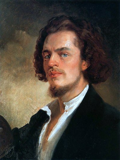 Self-Portrait by Konstantin Egorovich Makovsky